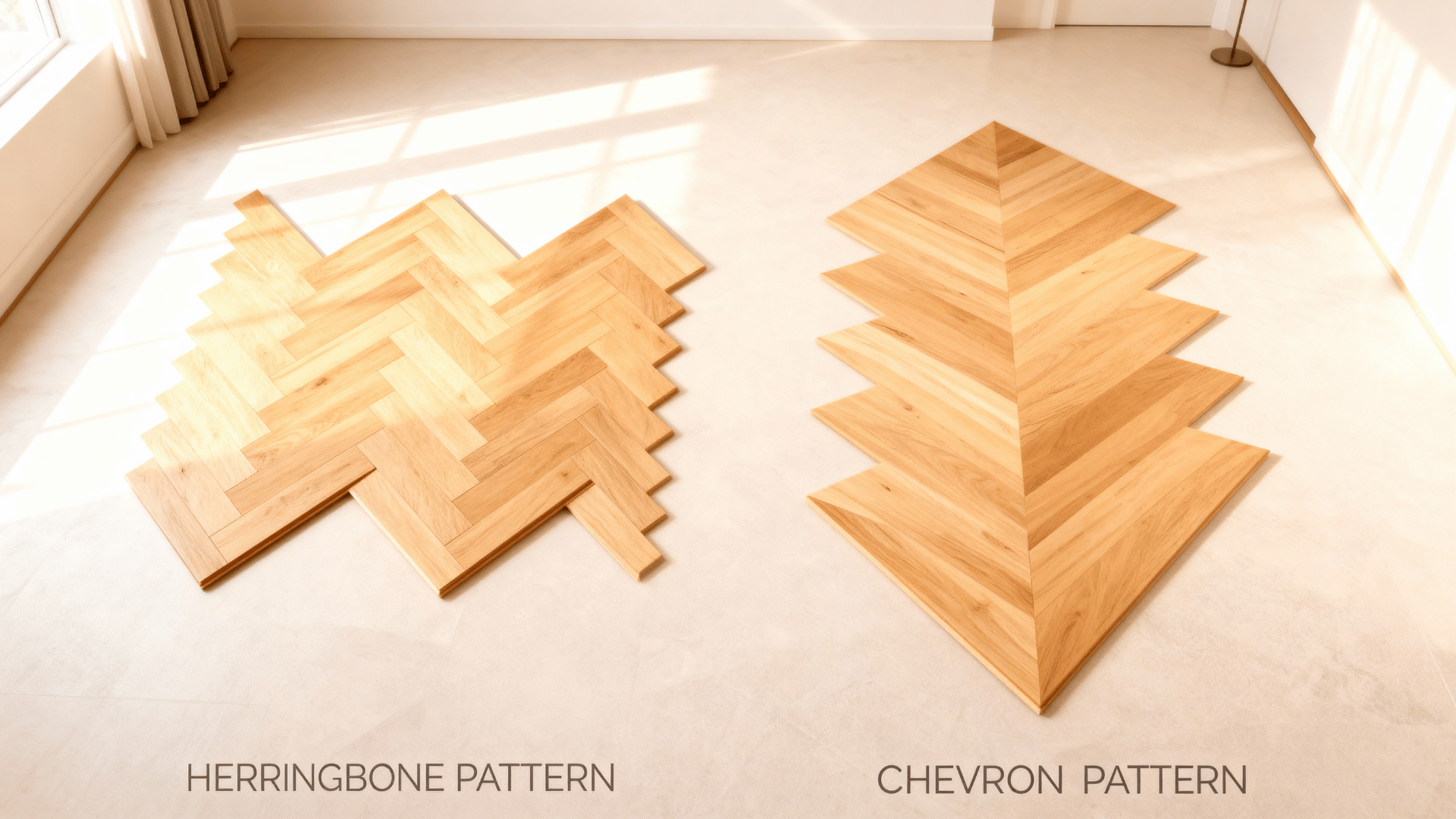 Herringbone Vs Chevron: Which Pattern Fits Your Style Best - A House In ... with regard to Parquet Flooring Design