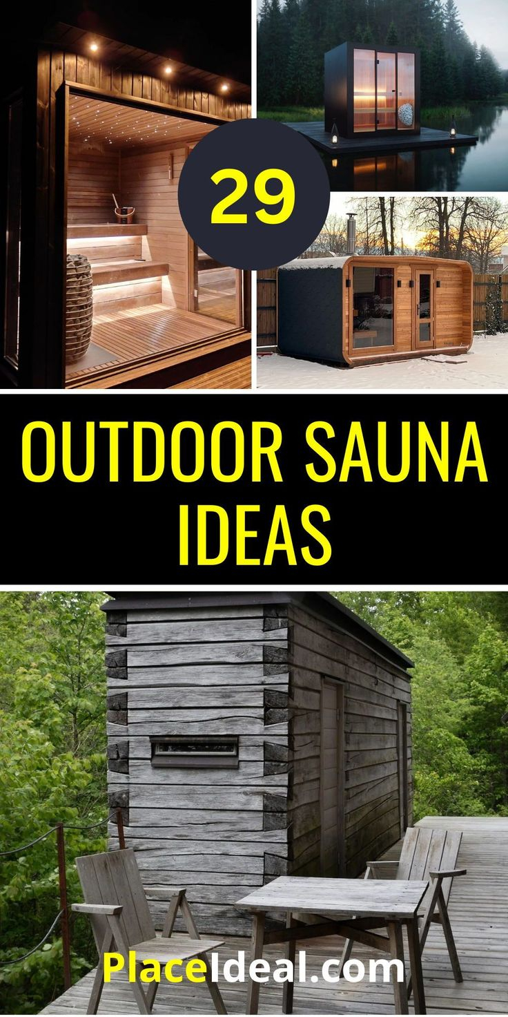 Hot Tub Sauna Ideas within Outdoor Spa Design