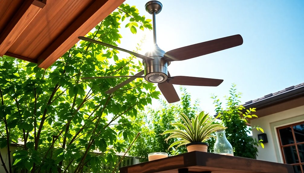 Choosing the right fan placement for maximum breeze on your deck