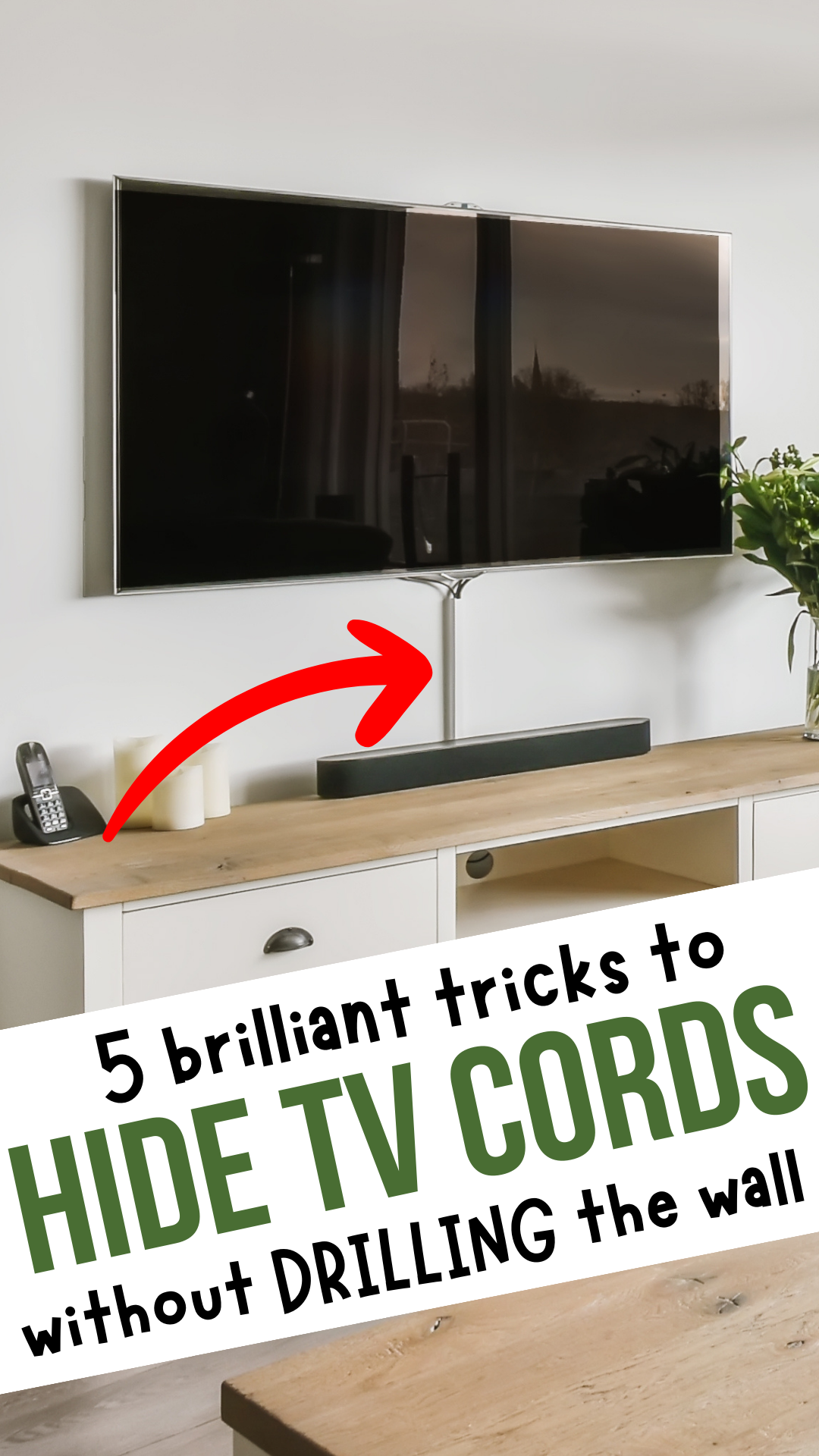 How To Hide Tv Wires In Living Room For A Clean, Clutter-Free Look with Smart Ways to Hide Cables and Tech Clutter in Your Outdoor Living Area