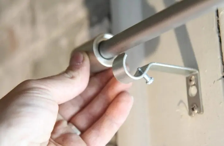How To Keep Curtains Rods From Sliding Them Together regarding Why Your Outdoor Curtain Rods Keep Rusting and How to Fix It for Good