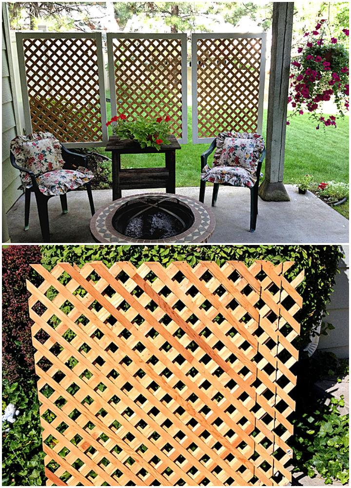 How To Make An Easy Patio Privacy Screen At Harriet Ridgeway Blog regarding Outdoor Privacy Screen Design