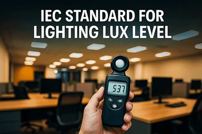 Iec Standard For Lighting Lux Level: Download Excel Sheet For ... within Security Lighting Design