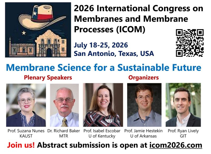 Join Us For 2026 International Congress On Membranes And Membrane ... regarding How Experience Still Drives Membrane Structure Analysis in 2026