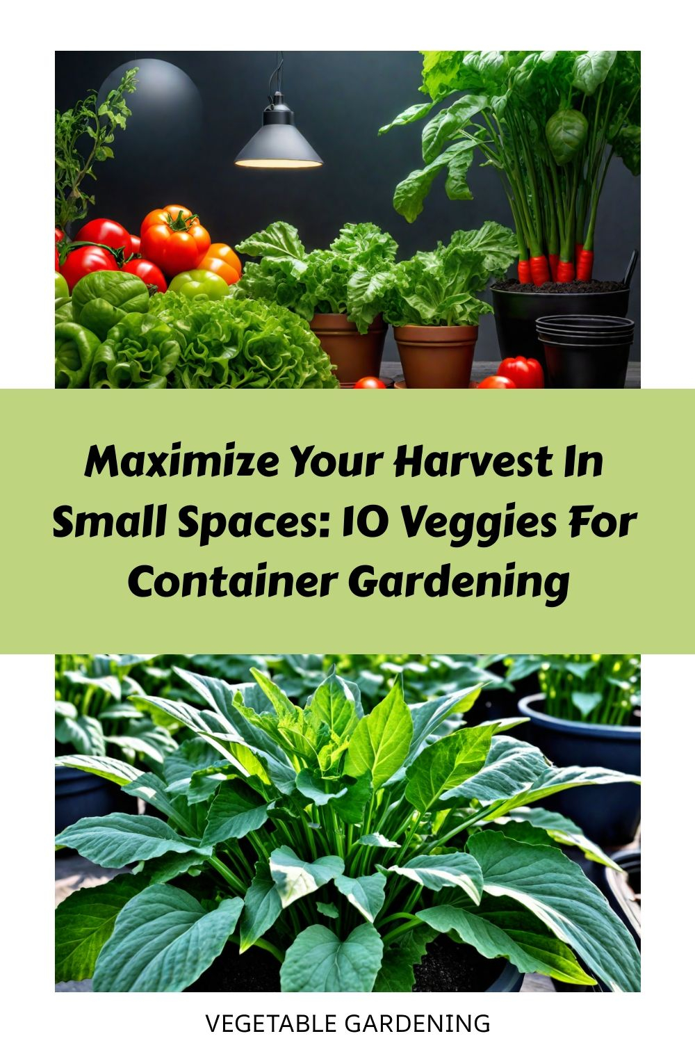 Maximize Your Harvest In Small Spaces: 10 Veggies For Container ... for Small Space Vegetable Garden Designs That Maximize Your 2026 Harvest