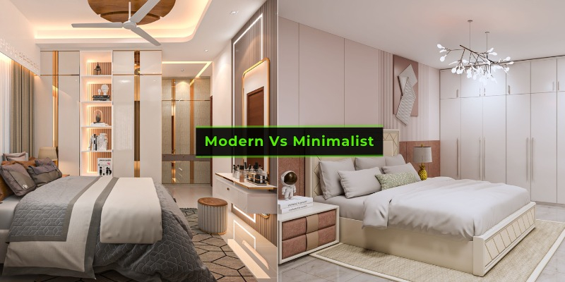 Modern Vs Minimalist Interior Design in Outdoor Pedestal Design