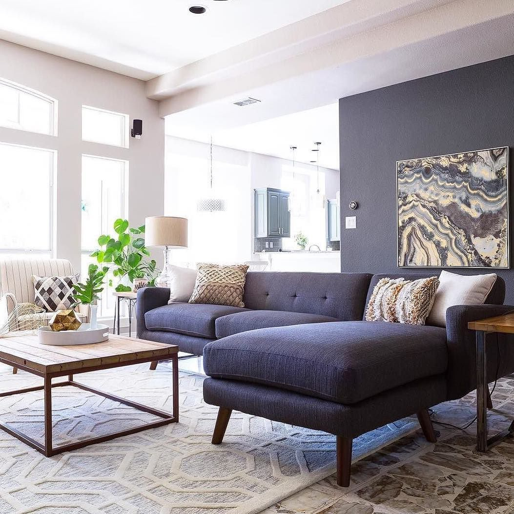 Our Friend @Designimprovised Created The Ultimate Family Hangout With ... throughout What Makes a Modern Living Room the Ultimate Hangout Spot
