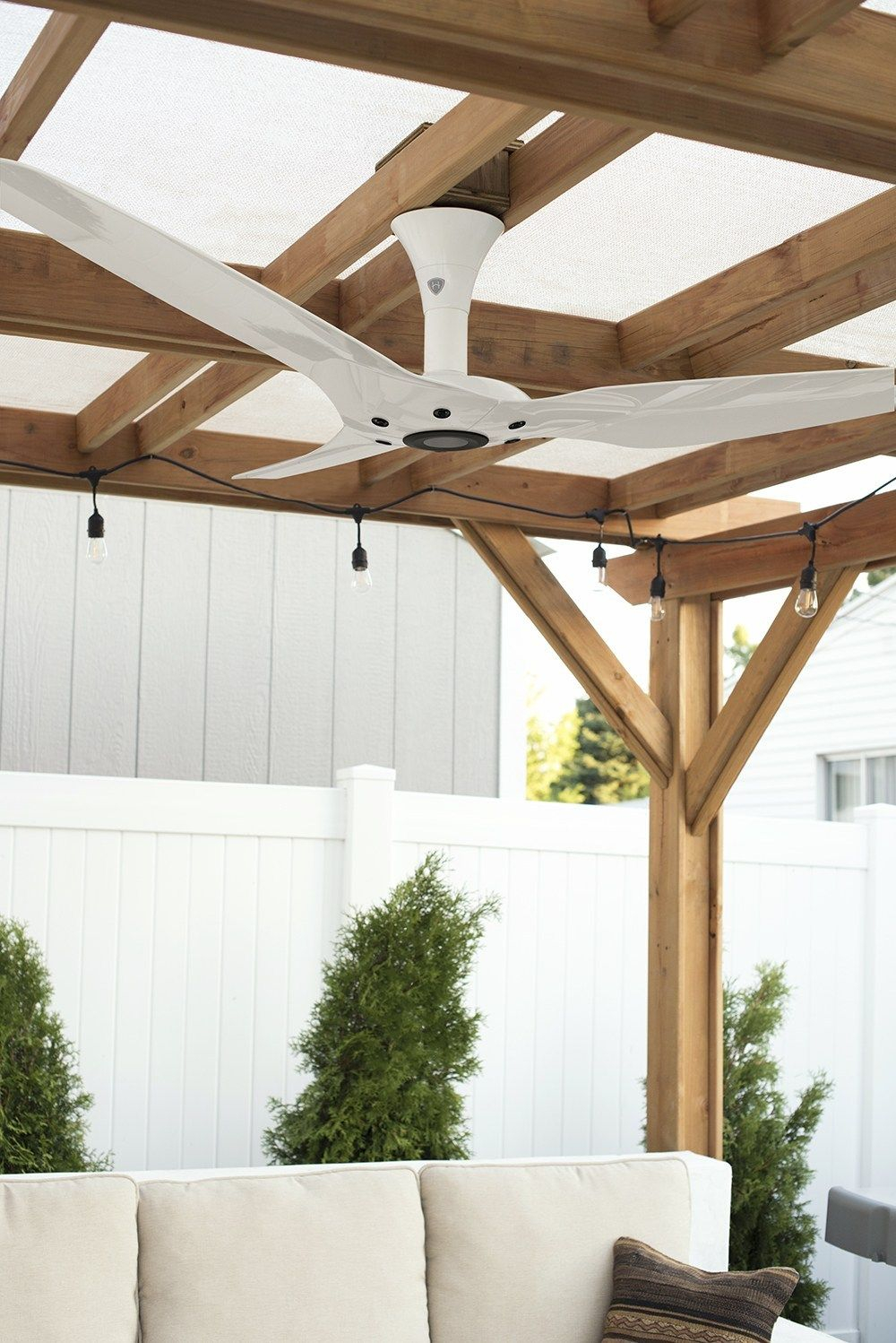 Our Outdoor Fan (+ An Experiment) - Room For Tuesday Blog | Budget ... inside Outdoor Fan Design