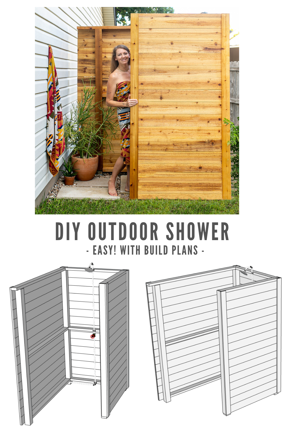 Outside Showers Diy – Artofit regarding Outdoor Shower Design