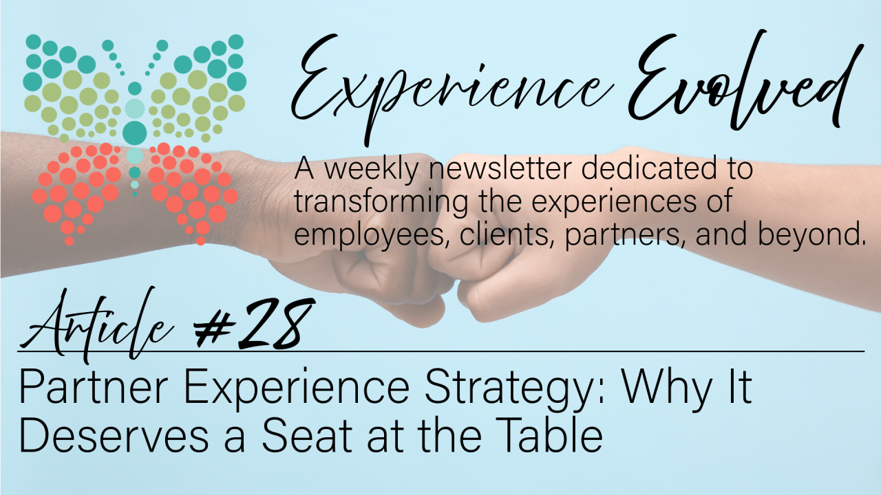 Partner Experience Strategy: Why It Deserves A Seat At The Table within Why Your Trash Can Deserves a Seat at the Design Table in 2026
