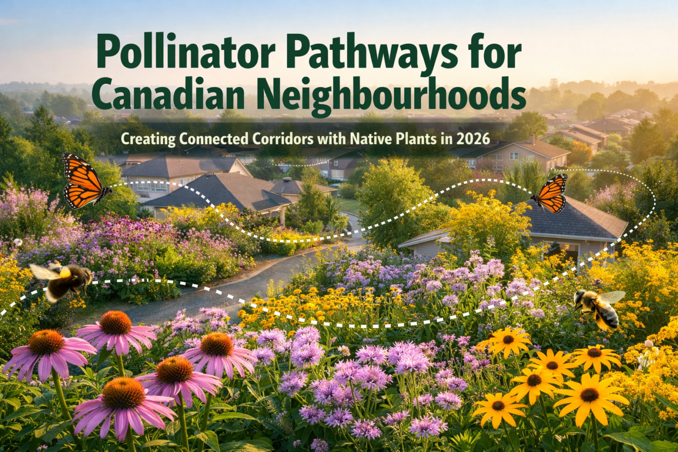 Pollinator Pathways For Canadian Neighbourhoods: Creating Connected ... with regard to Creating Pollinator Havens Above the City Noise and Smog