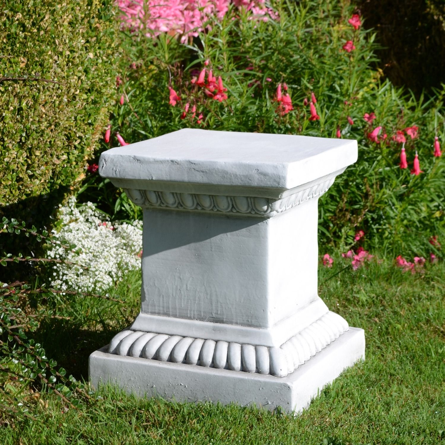 Poly Outdoor Pedestals For Sculpture with Minimalist vs Ornate Styles for Modern Outdoor Pedestal Design Trends