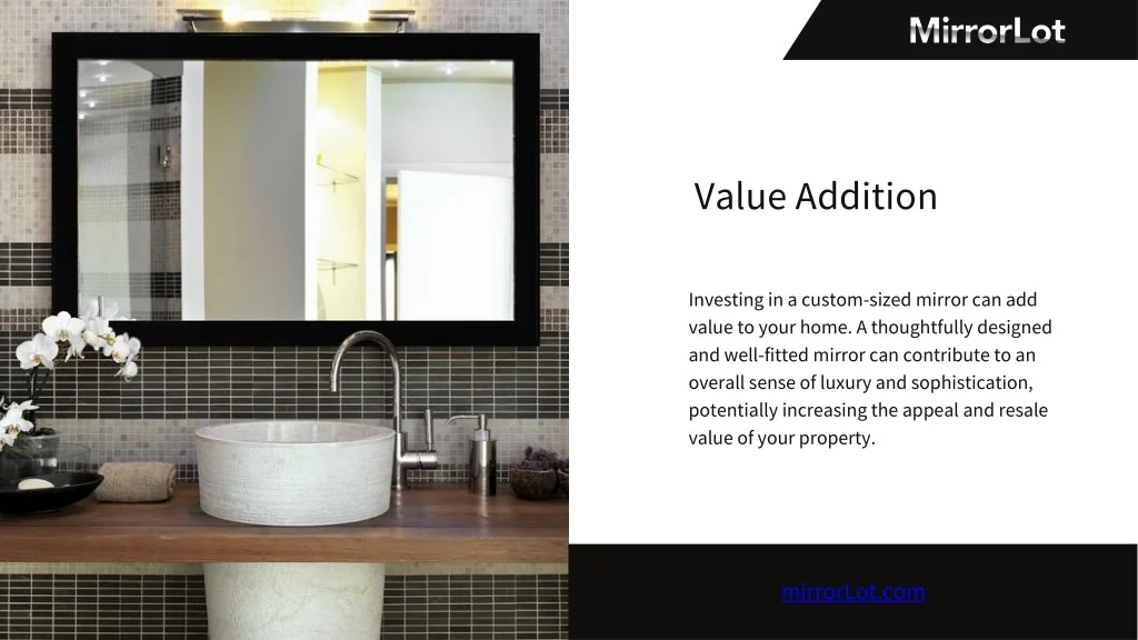 Ppt - How Custom Size Bathroom Mirror Enhance The Beauty Of Your ... pertaining to 1. Your Bathroom Mirror More Than Reflection It&amp;#039;s a Design Statement for 2026