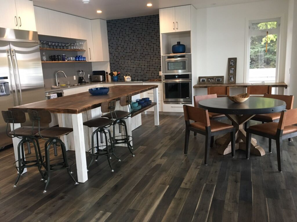 Reclaimed Wood Kitchen Island: Rustic Charm Meets Modern Functionality ... inside Reclaimed Wood Design
