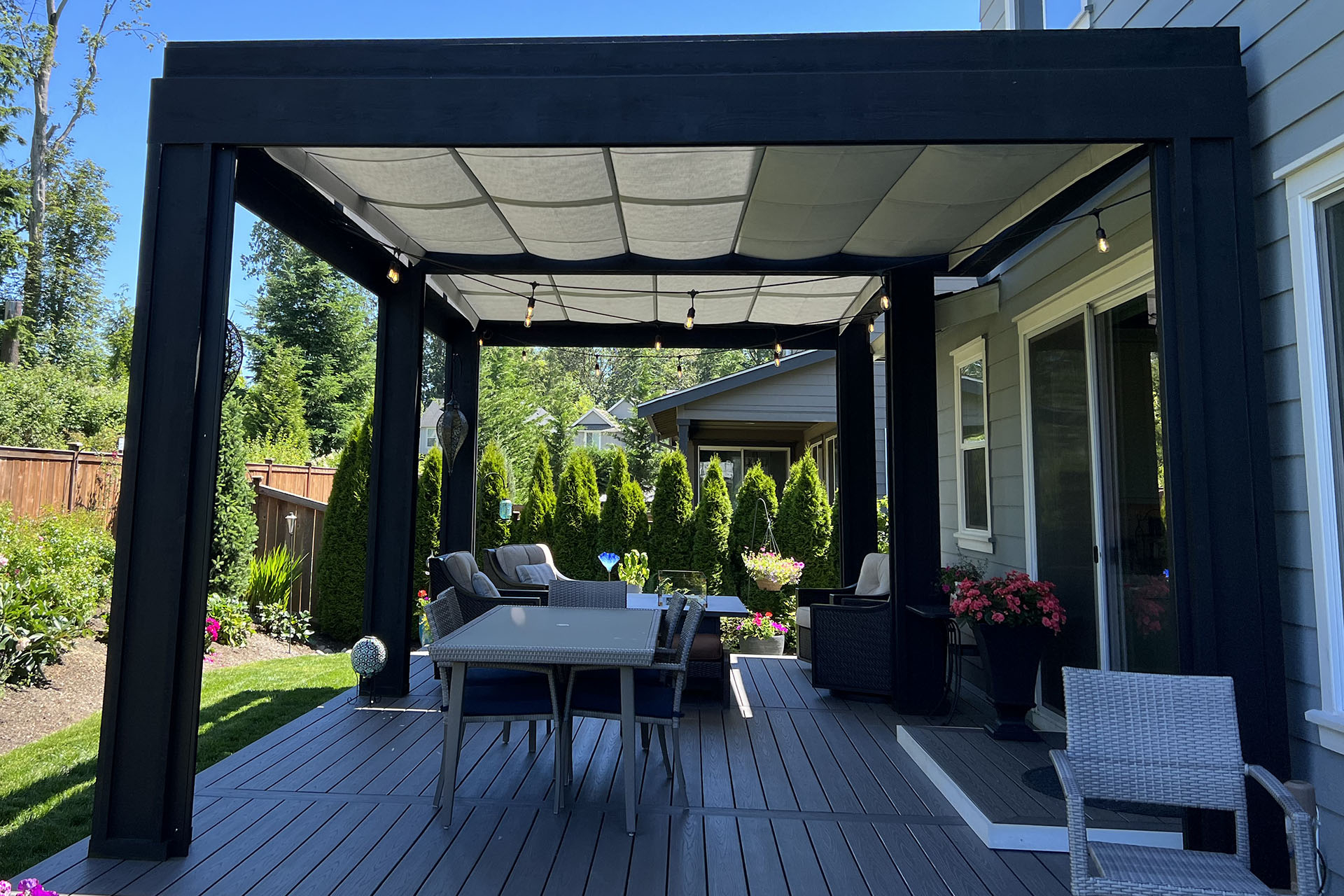 Retractable Canopies, Monroe - Shadefx pertaining to Why Retractable Canopies Are Changing How We Design Outdoor Living Areas