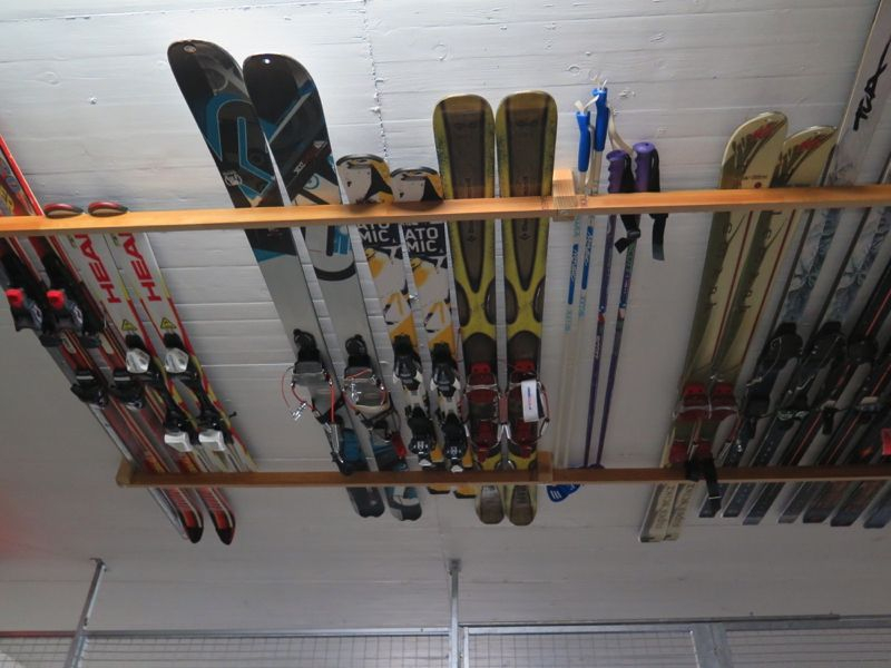 Ski Storage | Ski Storage, Ski Rack Garage, Garage Storage inside Ski Chalet Design