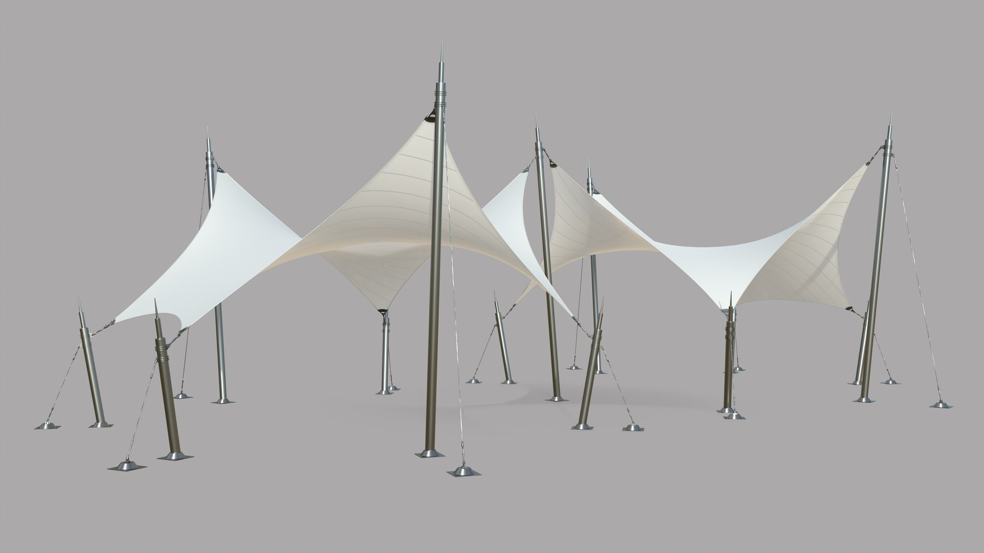 Tensile Structure Architecture 3D Model - Turbosquid 2262969 with Defying Gravity with Tensile Structures in 2026