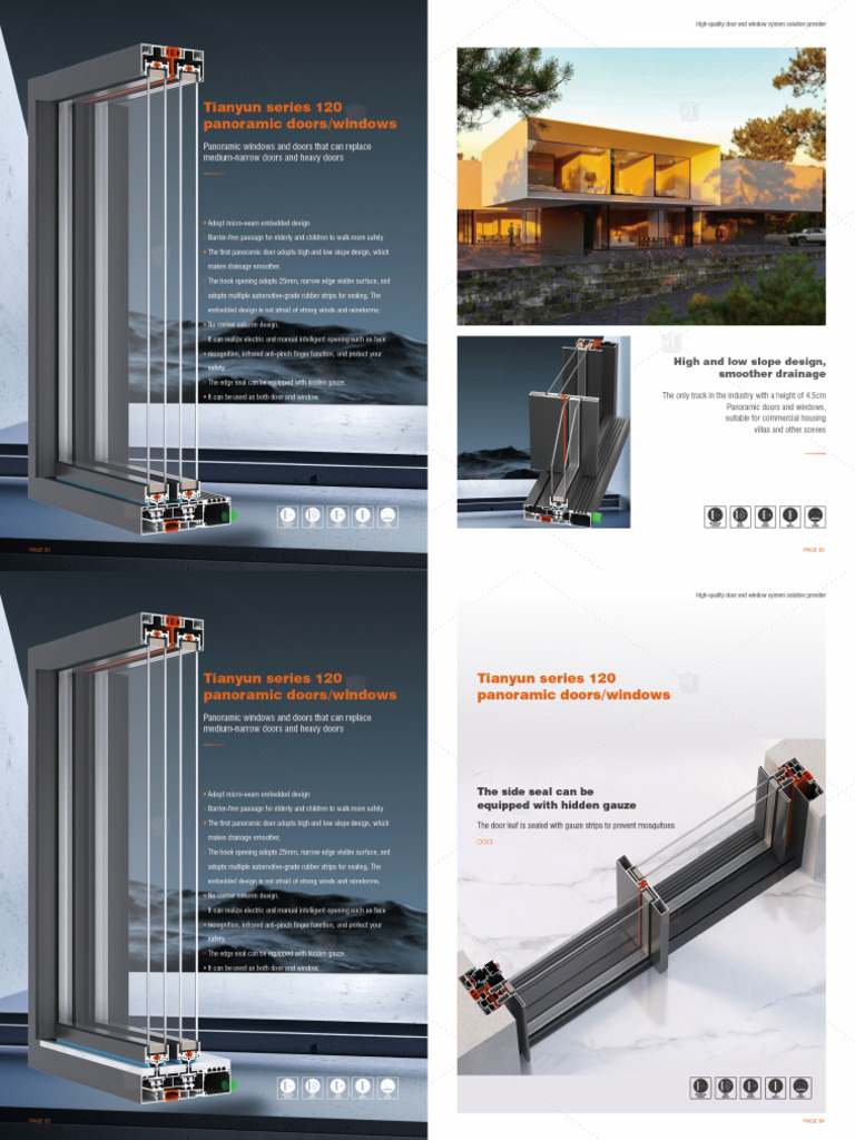 Thermal Break, Hidden Track Sliding Door | Pdf regarding The Hidden Physics of Thermal Breaks That Architects Need to Know