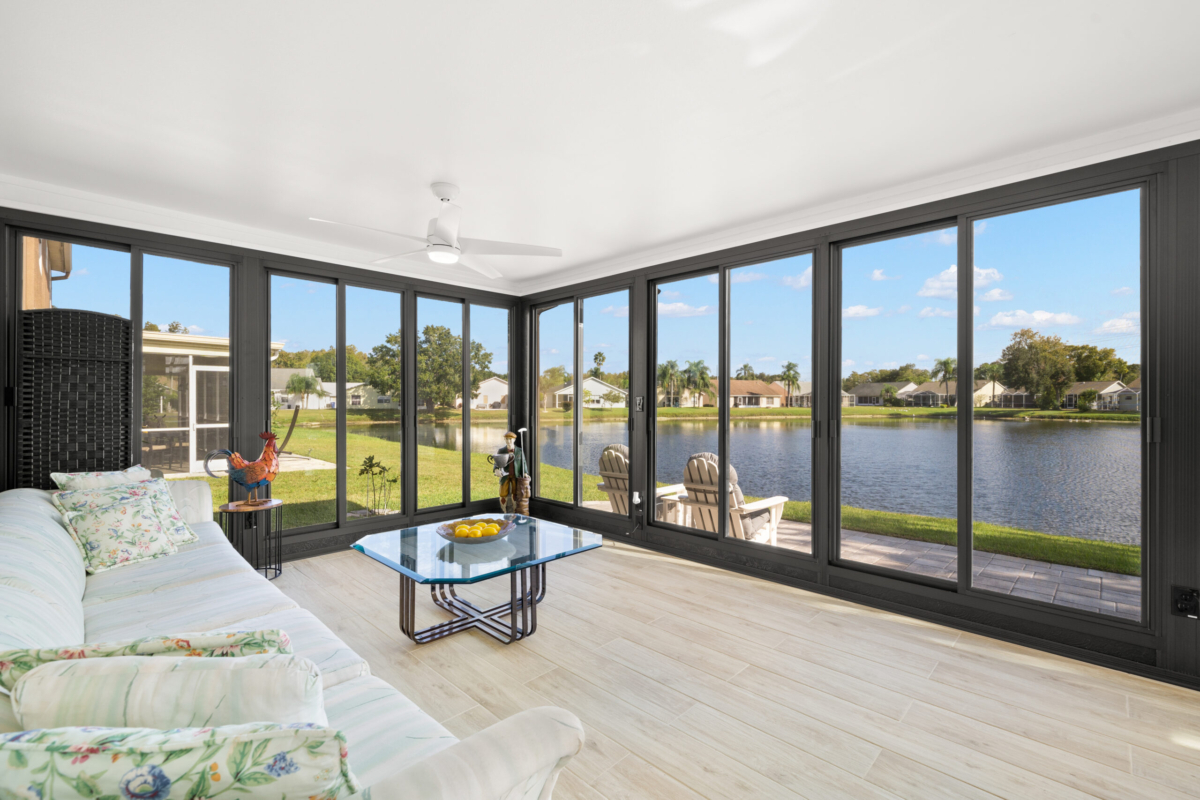 Three Season Sunroom Design & Installation | Lifestyle Remodeling inside Three-Season Room