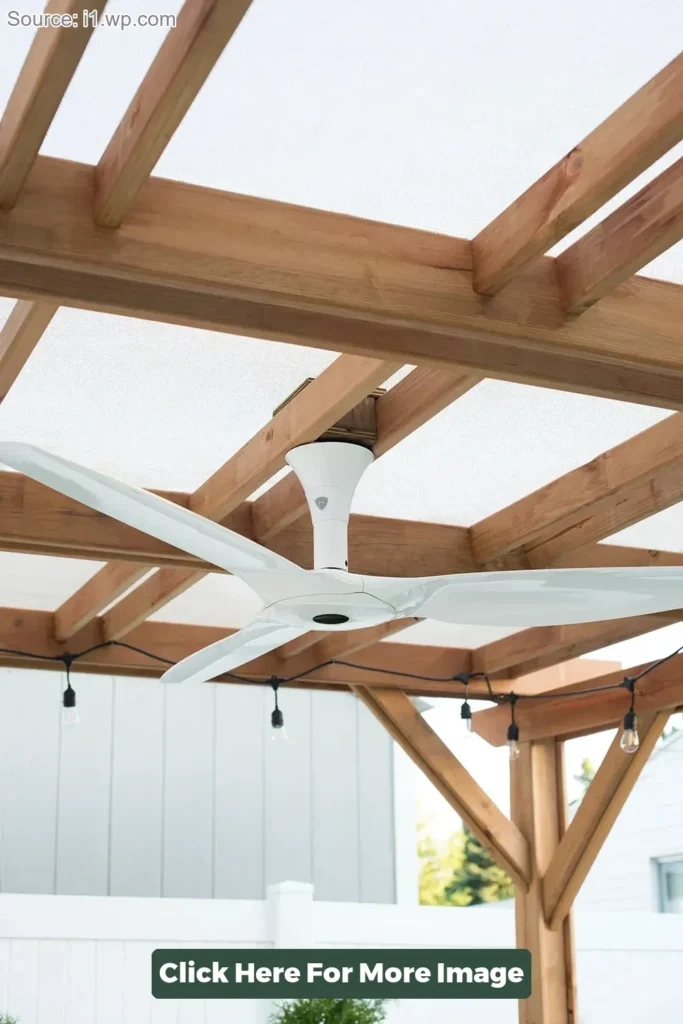 Top 54 Pergola Fan Ideas with Creating a Breezy Pergola Space with Proper Fan Selection