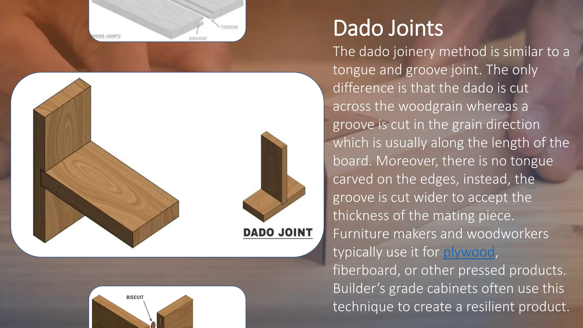 Types-Of-Wood-Joints.pptx intended for Common Dado Joint Mistakes That Ruin Your Woodworking Projects