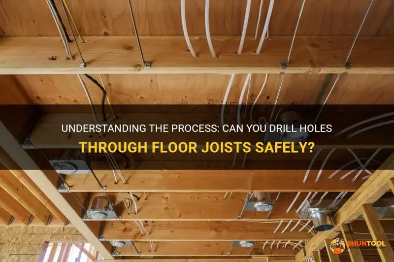 Understanding The Process: Can You Drill Holes Through Floor Joists ... with Open Web Truss Design