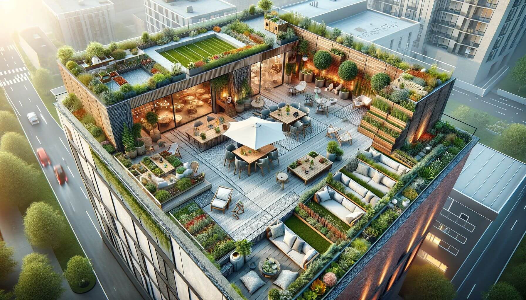 Seven Edible Roof Layouts That Maximize Space and Boost Urban Harvests