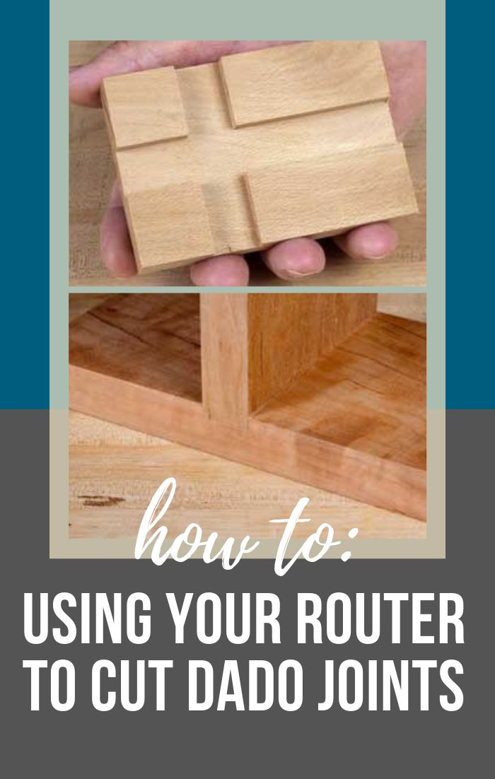 Using Your Router To Cut Dado Joints | Router Woodworking, Woodworking ... for Common Dado Joint Mistakes That Ruin Your Woodworking Projects