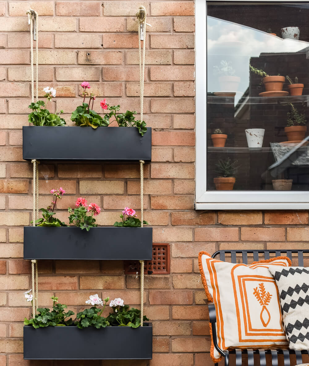 Wall Hanging Planter Ideas with regard to Essential Tips for Hanging Heavy Planters Safely on Exterior Walls