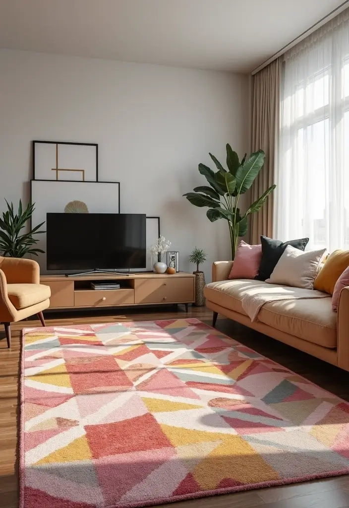 27 Area Rugs That Completely Upgrade Your Living Room - Rugsora in Area Rug Design