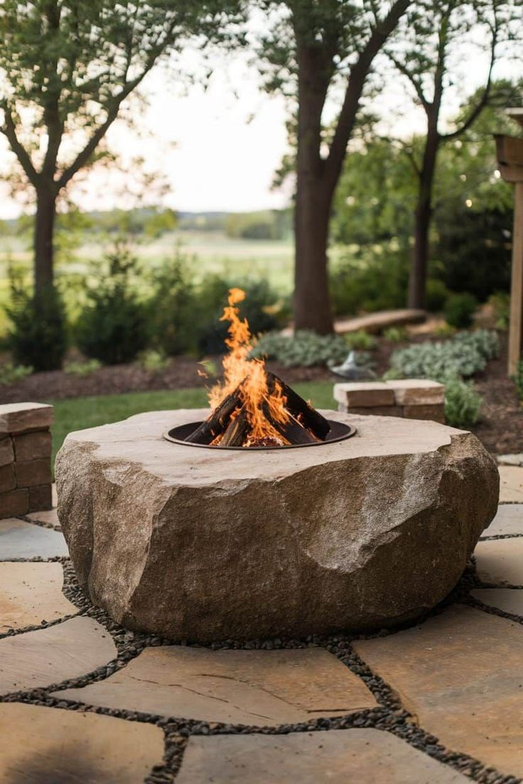 39 Budget-Friendly Backyard Fire Pit Ideas For Any Space | Nature Fire ... with How to Design a Budget-Friendly Backyard Fire Pit That Looks Expensive