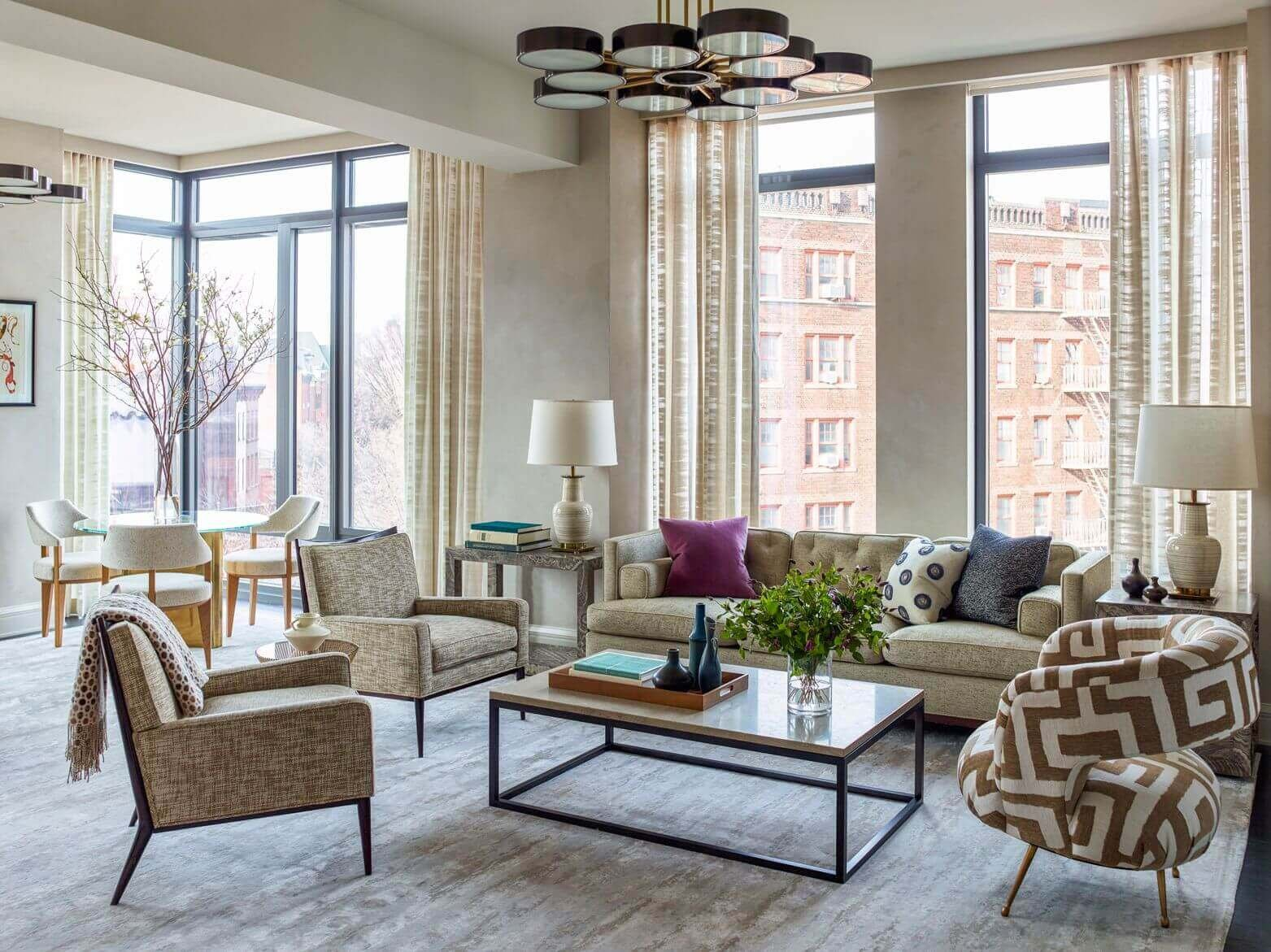 7 Area Rug Ideas For Best Modern Family Room And Open Floor Plan inside Area Rug Design