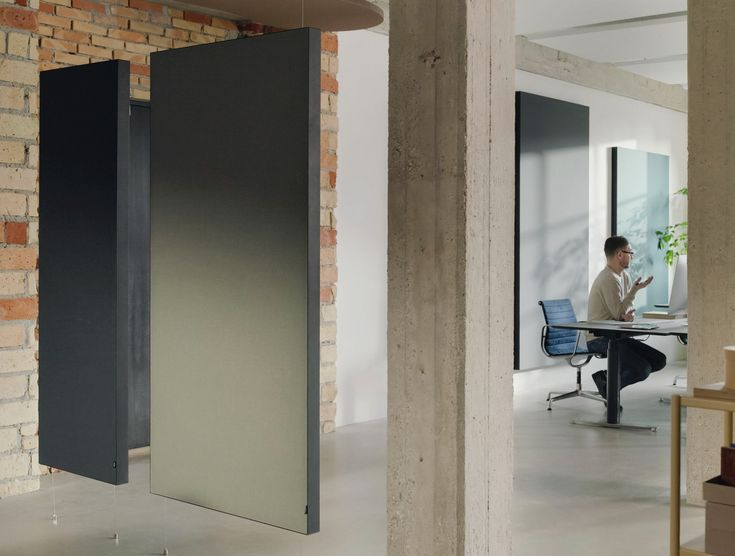 Create Acoustic Zones With Canva Hanging Dividers | Peaceful Interior ... in Noise Reduction Design