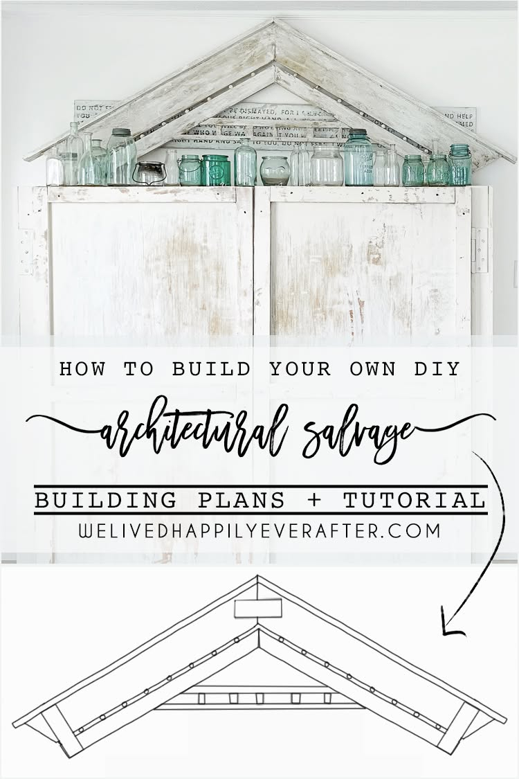 Diy Architectural Salvage – How To Make Your Own Antiques – Chippy Arch ... within Smart ways to integrate salvaged architectural elements into a suburban home