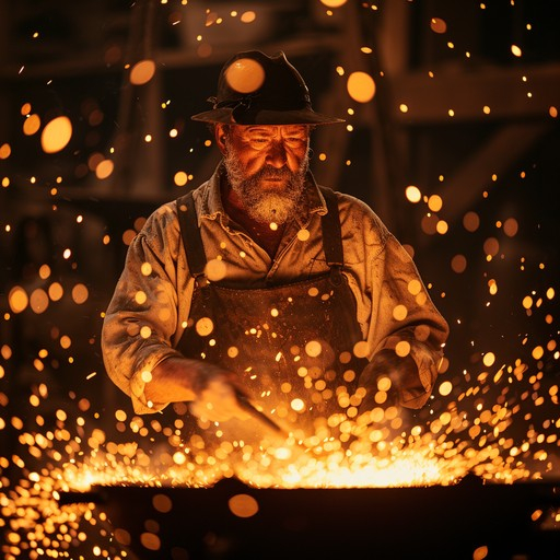 Free Fiery Craftsmanship Display Image - Blacksmith, Forge, Sparks ... within From Fire to Fixture The Enduring Craftsmanship of American Blacksmiths
