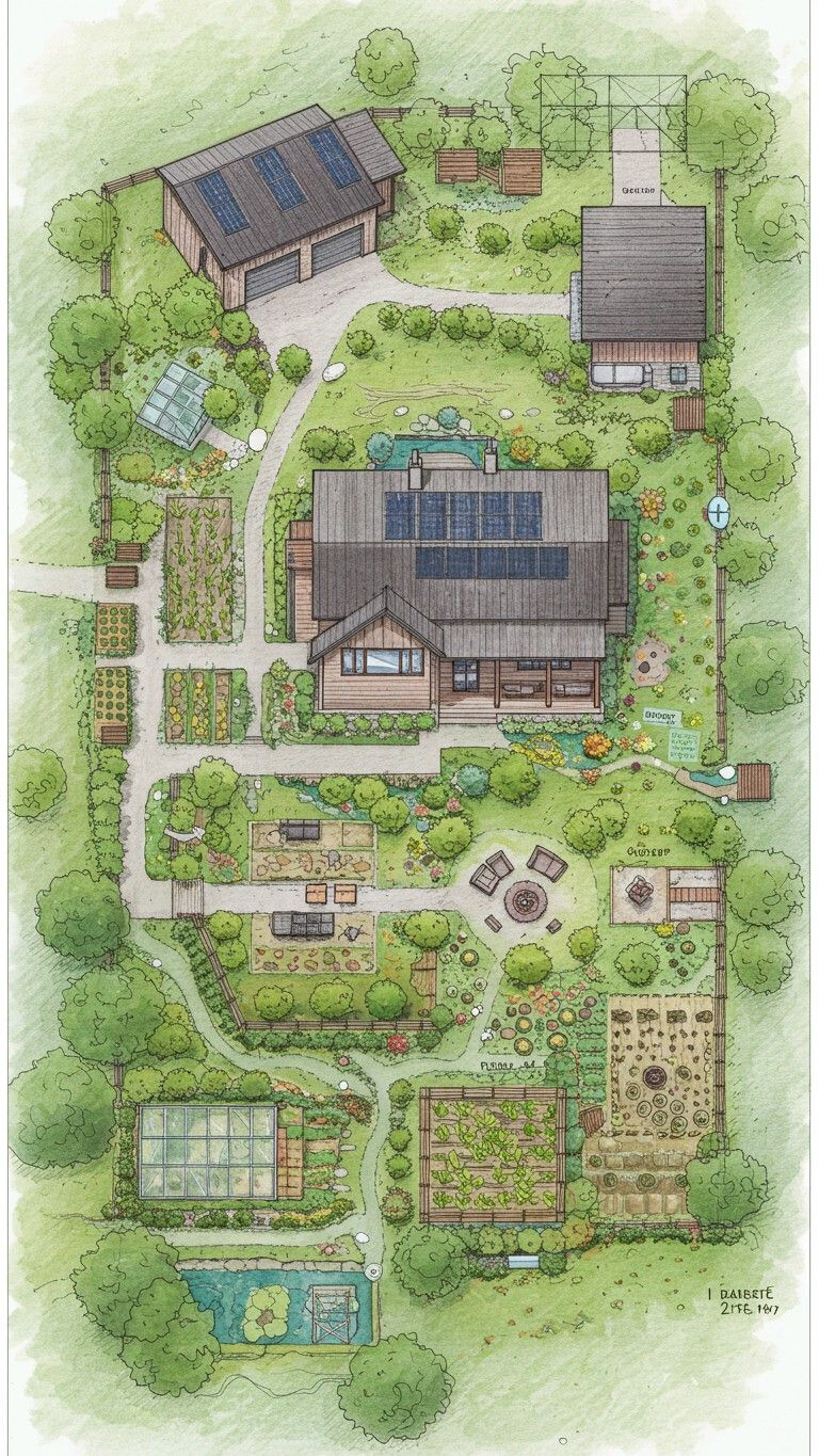 From Dream To Reality: Your Sustainable Backyard Homestead Plan In 2025 ... with regard to What Years of Research Teach Us About Sustainable Yard Planning