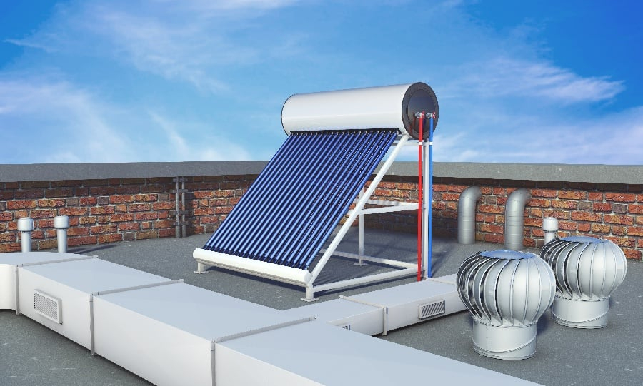 How Residential Solar Water Heaters Reduce Your Carbon Footprint by Two Tons Annually