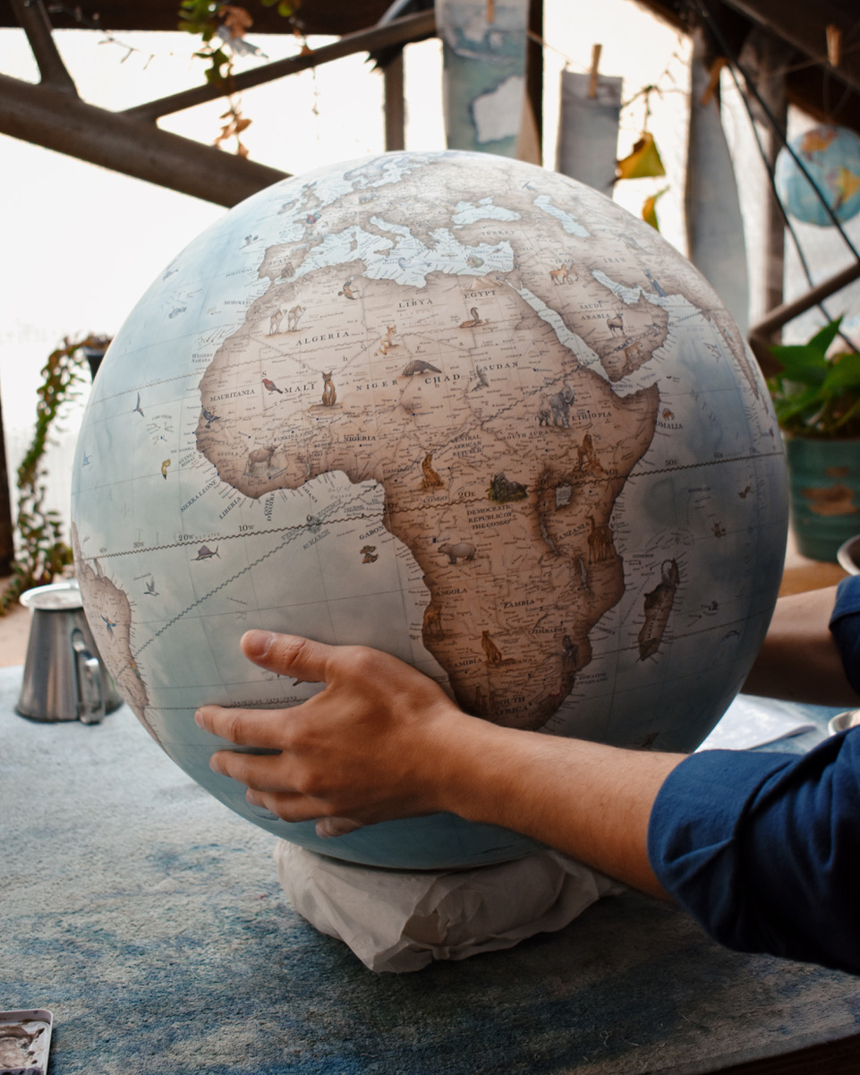 In The Studio With @Skyeoneill - Globemakers with How Traditional Globe Makers Bring Geography to Life in 2026