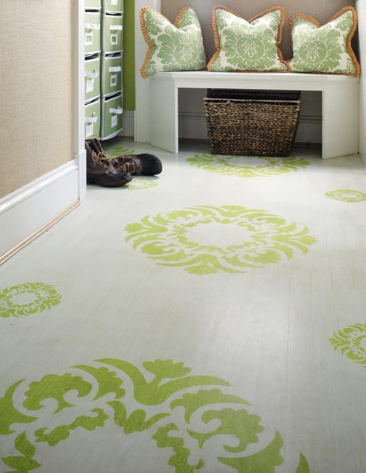 Large Floor Stencil Ideas within Mistakes to avoid when mapping out a large scale painted floor stencil project