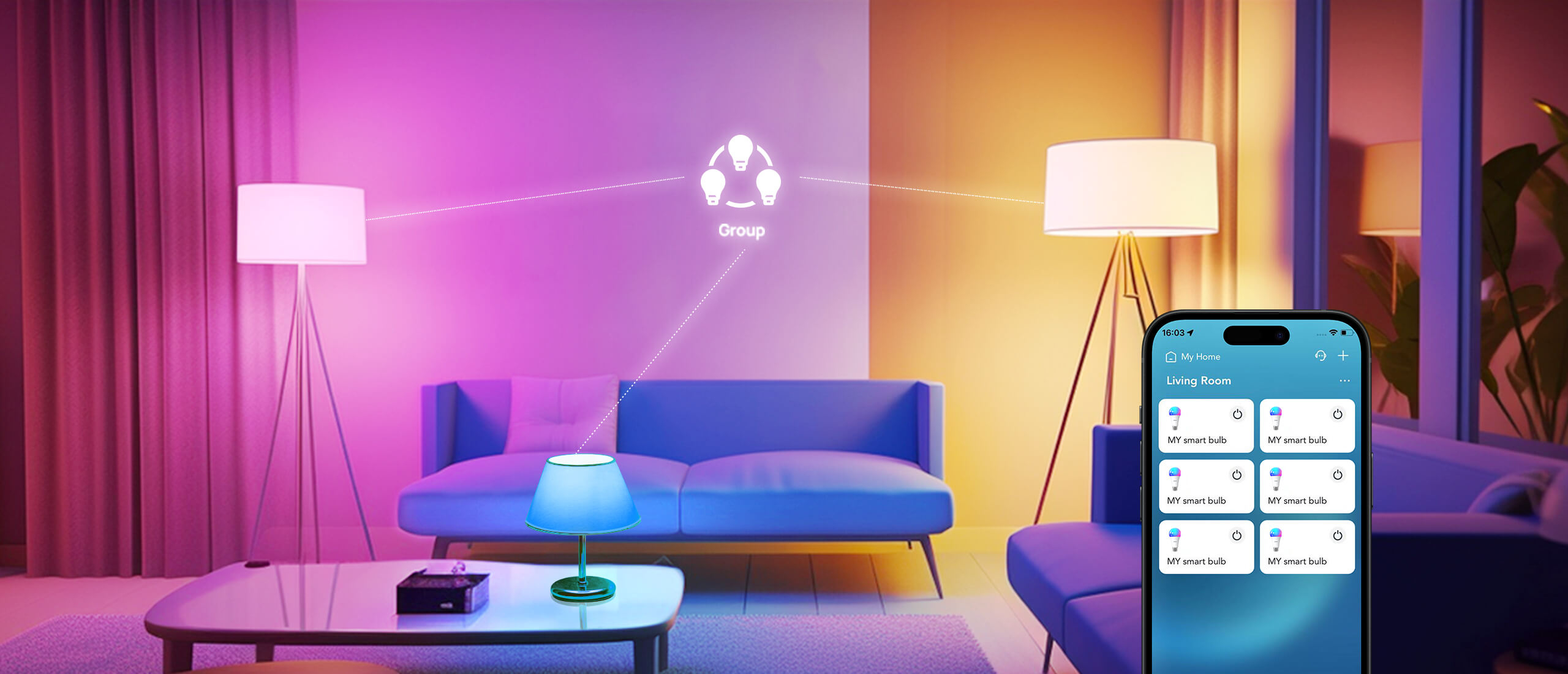 Linkind Matter Smart Rgbtw Light Bulbs A21 - 1600 Lumens pertaining to The science of using RGBTW smart systems to mimic natural sunlight indoors