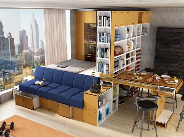 Innovative Multi-Functional Furniture Layouts for Modern Studio Apartments