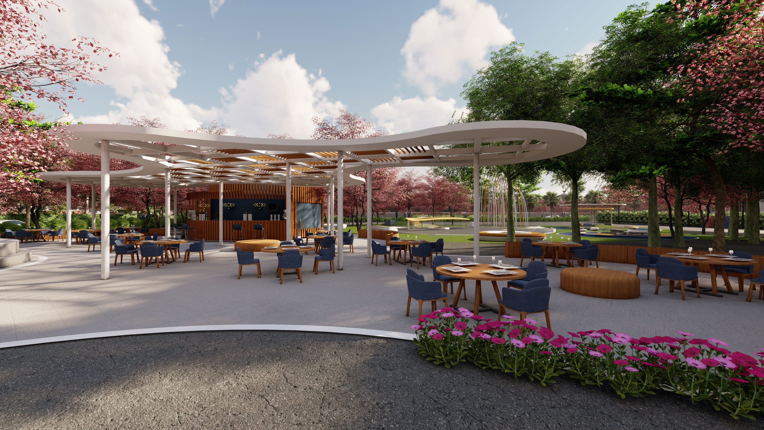 Architectural Insiders Share How to Turn a Basic Deck Into a Luxury Open Air Cafe