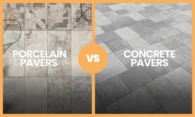 Porcelain Pavers Vs Concrete Pavers: Which Is Best For Your? pertaining to Concrete pavers versus natural stone and how to pick the option that actually lasts