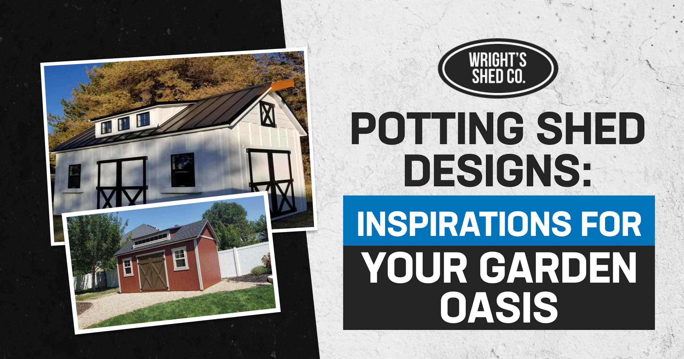 Potting Shed Designs: 3 Dreamy Styles in Potting Shed Design