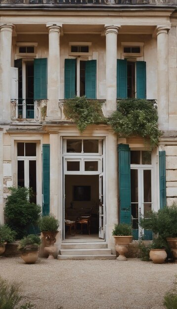 Premium Ai Image | Enchanting French Abodes Capturing The Soul Of Rural ... with French Provincial Home