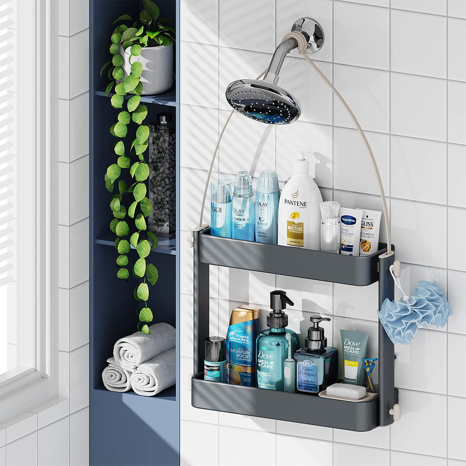 Shower Caddy For Handheld Shower Head: Why Most Designs Fail And How To ... throughout Shower Shelf Design