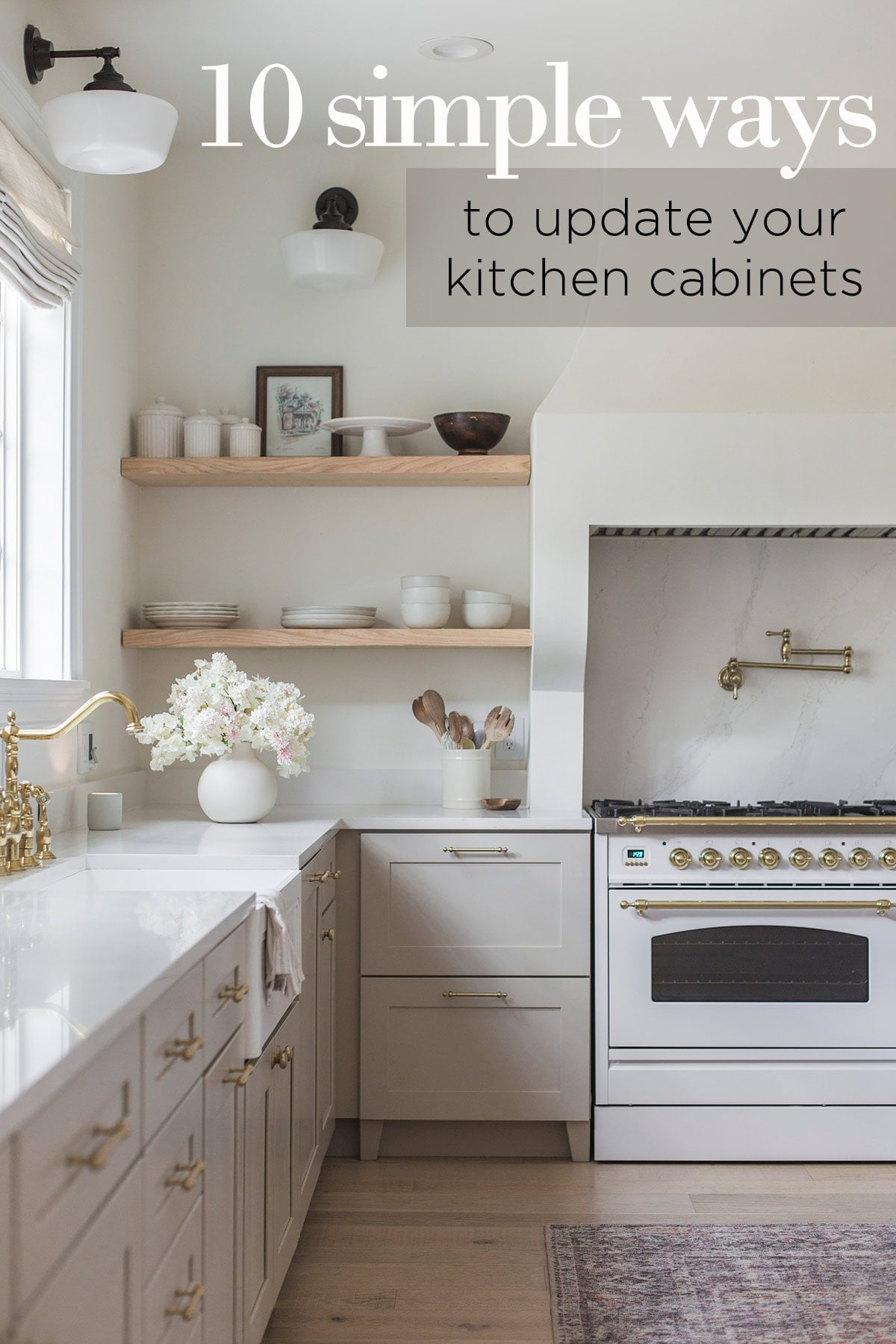 10 Simple Ideas To Update Your Kitchen Cabinets - Jenna Sue Design in Simple Ways to Bring Order and Charm to Your Kitchen Cabinets This Year
