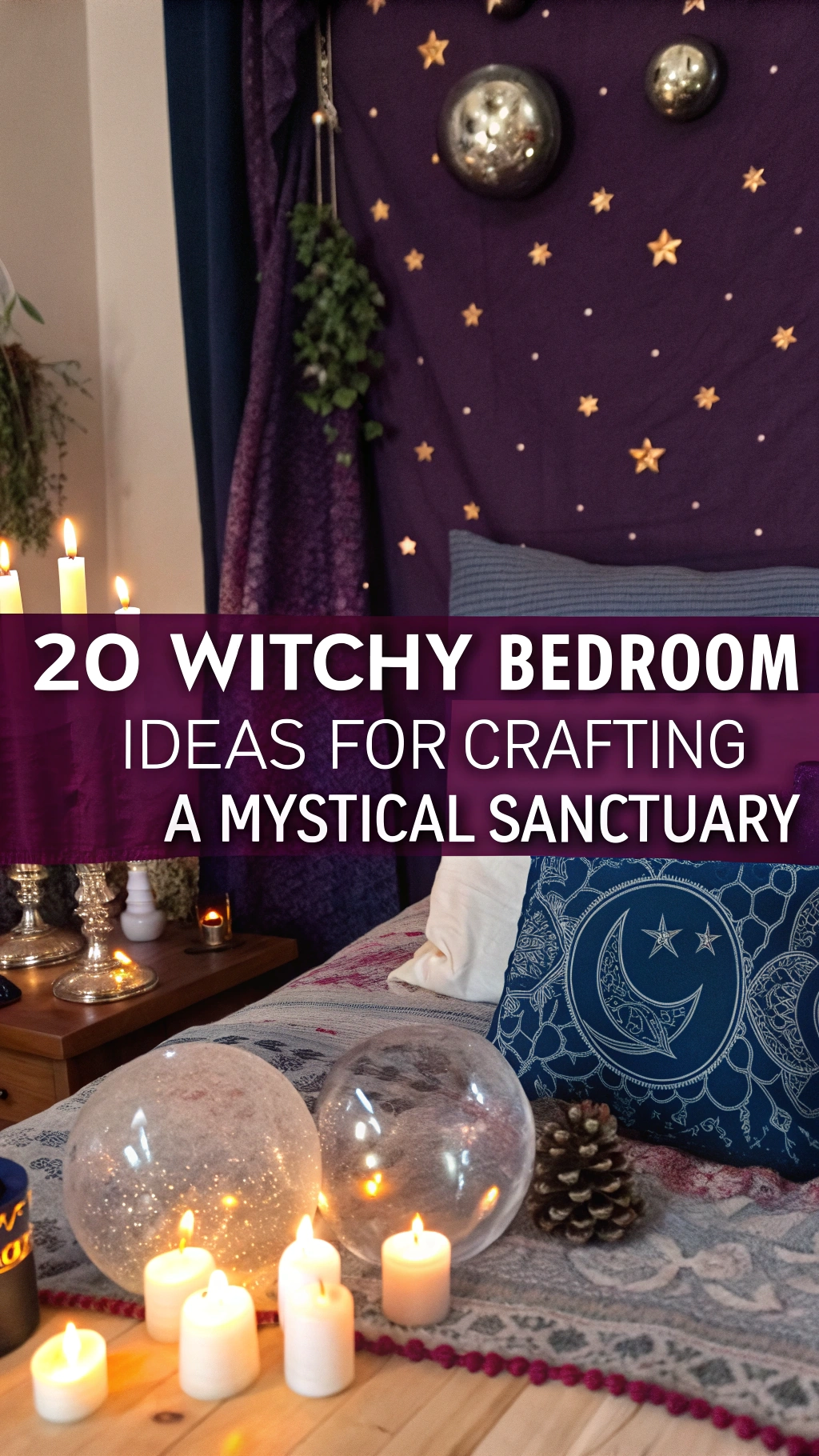 20 Witchy Bedroom Ideas For Crafting A Mystical Sanctuary ... inside Crafting a Personal Sanctuary Inside Your Master Bedroom Wardrobe