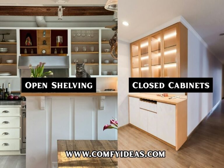 21 Blue And Brown Bedroom Ideas That Instantly Make Your Space Feel ... intended for Kitchen Shelf Design