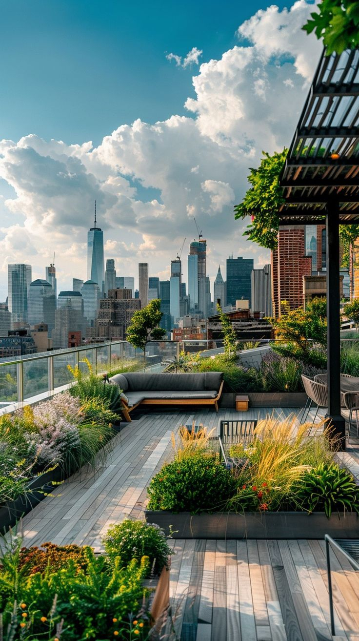 27 Dramatic Rooftop Transformations In Small Spaces inside Rooftop Deck